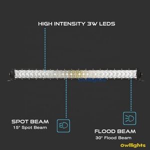 Barre de lumière LED à double rangée 240w 42 pouces 3w pour ATV, voiture, camion, hors route, toit. - Product Image 6