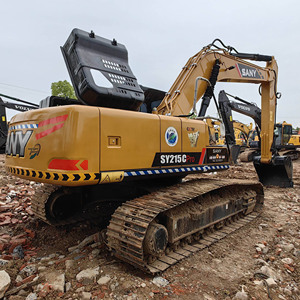 Excavadora Sany de Segunda Mano Sy215 Sy215c Sy215c-9, Excavadora Compacta sobre Orugas de 21 Toneladas - Product Image 1