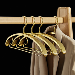 <span class=keywords><strong>Allibaba</strong></span> gantungan baju dapur tunggal aluminium Aloi, rak belanja Online Glossy untuk lemari pakaian - Product Image 5