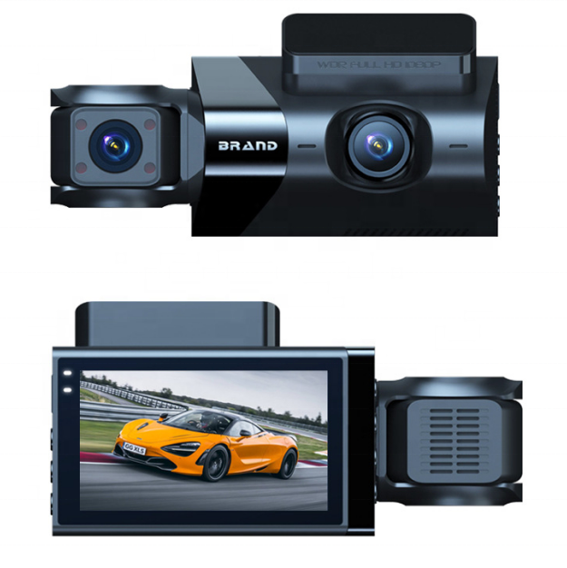 High-Definition 1080P CCD/AHD Backup Camera Car DVR Dash Cam 3.0 Screen Night View G-Sensor Multi-Axle Load Force Sensing 2K