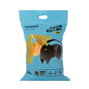Nouvelle litière pour chat à base de bentonite, agglomération rapide, sable minéral naturel à base de sodium, faible teneur en poussière, 10 kg en gros, fournitures pour animaux de compagnie. - Product Image 3