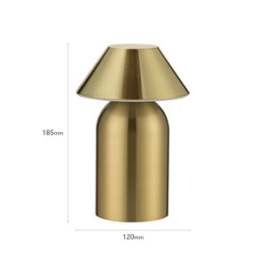 Lámpara de Mesa Recargable Magnética Portátil al por Mayor, Control Remoto Inalámbrico, Diseño Moderno, Cabezal Flexible para Decoración del Hogar y Hoteles - Product Image 5