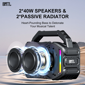Altavoz Xdobo BMTL JOB <span class=keywords><strong>de</strong></span> 80 W con Graves, Ideal para el <span class=keywords><strong>Trabajo</strong></span>, Exteriores, Taller, Garaje, Altavoz Portátil con TWS - Product Image 3