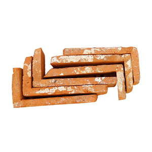 Vieux coins de briques <span class=keywords><strong>d</strong></span>'argile rouge vieilles briques utilisées pour le bardage de construction - Product Image 1