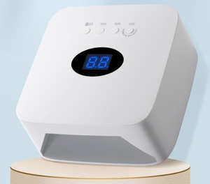 Cordless S50 Sun Nail Lamp 4 <b>Timer</b> Rechargeable UV LED Gel Polish Curing Dryer Machine Manicure Salon Battery Tool Wholesale - Product Image 3