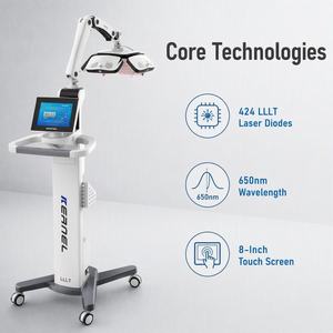 Sistema de Terapia Láser de Bajo Nivel (LLLT) KN-8000A para el Crecimiento del Cabello, Tratamiento de <span class=keywords><strong>Alopecia</strong></span>/Seborrea, con Certificación CE - Product Image 1