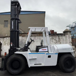 <b>Used</b> 10/12/15/16/25 Ton Large Diesel Forklift TCM HELI FD100 Japanese Engine fork position Side Shifter Good Condition Low Price - Product Image 1