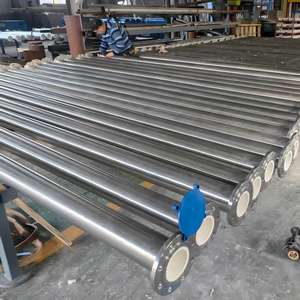 Tubería de Acero Resistente al Desgaste con Revestimiento Cerámico de Alúmina al 92% 95% / Entrada con Revestimiento Cerámico / Salida con Revestimiento Cerámico para Transporte Industrial - Product Image 5