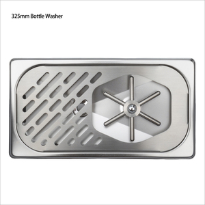 Lavavasos <span class=keywords><strong>de</strong></span> Acero Inoxidable para Encimera, Enjuagador <span class=keywords><strong>de</strong></span> Vasos Manual <span class=keywords><strong>de</strong></span> Alta Presión, Lavador <span class=keywords><strong>de</strong></span> Botellas - Product Image 2