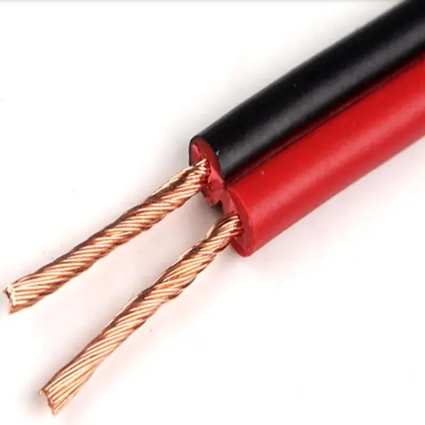 Красный и черный RGB плоский гибкий RGB провод и кабели для электроники