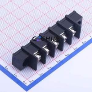 KF55CM-10.0-5P Barrier Terminal Block Through hole Component (THT),P=10mm Connector Two Sides 10mm 1x5P Straight Pin - Product Image 1