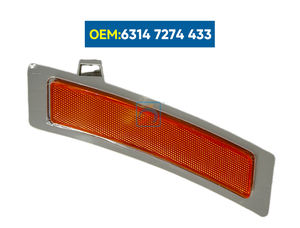 Luce Laterale Anteriore OEM 63147274433 Gialla in Plastica ABS 6V, Ricambio Auto, Riflettore per <span class=keywords><strong>X5</strong></span> <span class=keywords><strong>E70</strong></span> - Product Image 4