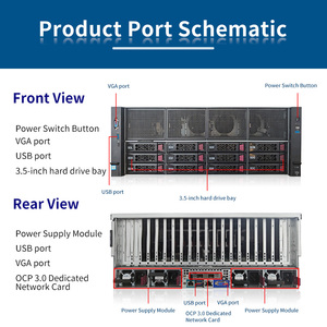 Ban đầu h3c r5300 G5 8 thẻ máy chủ GPU học sâu trí tuệ nhân tạo ai điện toán đám mây 4U Rack máy chủ - Product Image 4