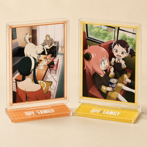 Joyouth Ufficiale Autorizzato <span class=keywords><strong>SPY</strong></span> <span class=keywords><strong>X</strong></span> <span class=keywords><strong>FAMILY</strong></span> Espositore da Tavolo in Acrilico 56x77mm con Personaggi Anime, Merchandising da Collezione, Vendita all'Ingrosso - Product Image 3