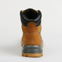 Chaussures de sécurité en cuir nubuck Aimboo, résistantes aux coupures, pour le travail industriel, vente en gros d'usine, chaussures de sécurité S1P SRC