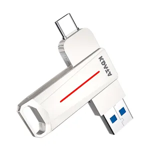 بطاقة ذاكرة القرص المعدنية الرخيصة 64 جيجا بايت 128 جيجا بايت عصا الترويجية أقراص القلم محرك أقراص otg USB 3.0 مخصصة فلاش USB 2 تيرابايت