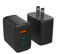 Harga pabrik PD40w kepala pengisian cepat Port ganda untuk ponsel Android dan kabel Data fungsi PD 3.0