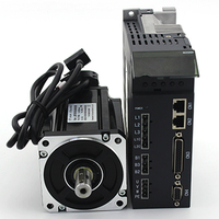 Encodeur absolu multi-tours 17 bits 750w 80ST-02430 3000 tr/min 2,4 N.m 220v Moteur servo AC monophasé et kit de pilote servo