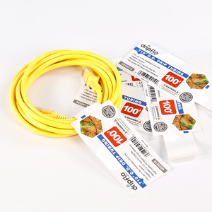 Customized Matte Frosted Heat Resistant Waterproof Barcode Adhesive Stickers <b>Labels</b> Variable Data PVC Material Custom Sizes - Product Image 1