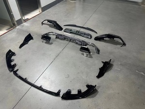 Kits de carrocería de parachoques de coche Conversión de estiramiento facial divisores delanteros difusor de labios alerón para <span class=keywords><strong>BMW</strong></span> 2 series G42 <span class=keywords><strong>240i</strong></span> Aero kits - Product Image 5