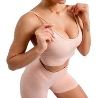 Luooo — soutien-gorge de sport à compression, soutien-gorge push up pour femmes, amortisseur de chocs, grande taille