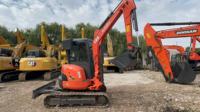 La mini excavatrice de 3.5 tonnes a utilisé l'excavatrice Kubota U35 à Shanghai en Chine