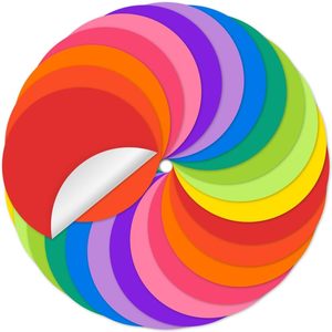 Khô xóa Vòng Tròn Chấm đầy màu sắc bảng trắng Máy tính để bàn viết điểm lớp học bảng có thể tháo rời vinyl dán tường trường giáo viên - Product Image 1