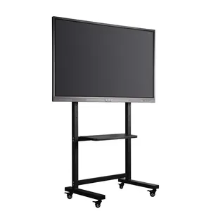 Kooperations-Smartboard 55 Zoll 4K HD digitales elektronisches Whiteboard eingebautes Dual-OS für das Klassenzimmer-Touchscreen-Board