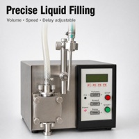 Machine de remplissage semi-automatique SINBON pour jus, bouteilles de 250 ml, remplisseuse à piston pour lait, eau, miel, crème