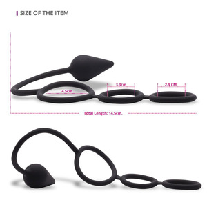 Juguete Erótico para Adultos, Tapón Anal, Tapón Anal de Silicona 100%, Juguete Sexual Anal, Nuevos Productos, Tapón Anal de Silicona, Anillos para el Pene para Hombres - Product Image 6