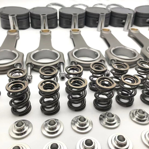<span class=keywords><strong>M104</strong></span> Forged מזויף חיבור מוטות כפולה שסתום אביב טיטניום ערכת מקדמה עבור מרצדס בנץ <span class=keywords><strong>M104</strong></span> 3.2L 90.05mm 143mm - Product Image 4