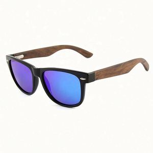 High Quality <b>Retro</b> Bamboo <b>Sunglasses</b> Polarized Custom Logo Unisex Polarized Wooden <b>Sunglasses</b> - Product Image 2