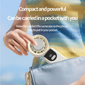 Ventilador de Escritorio Recargable Pequeño al por Mayor, Mini Ventilador Eléctrico Portátil de Mesa - Product Image 4