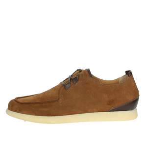 Scarpe Eleganti da Uomo Kebo CL3020 in Pelle Beige con Lacci per Abbigliamento Formale - Product Image 1