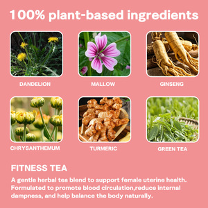 Odm tử cung chăm sóc Trà thảo dược bổ sung thảo dược bán buôn nuôi dưỡng cân bằng Chăm sóc hàng ngày uống nhà máy <span class=keywords><strong>GMP</strong></span> Halal NSF giấy chứng nhận - Product Image 2