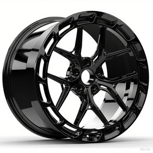 Rueda Forjada Negra LZT-225 Personalizada de 1 Pieza con Diseño en Y, Cóncava Profunda, de 16, 17, 18, 19, 20, <span class=keywords><strong>21</strong></span>, 22, 24 Pulgadas, 5x112, 5x120 para BMW G82 M4 - Product Image 1