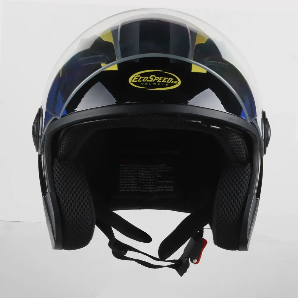 남성과 여성 모두를위한 라이덴의 베스트 셀러 3/4 얼굴 오토바이 안전 헬멧
