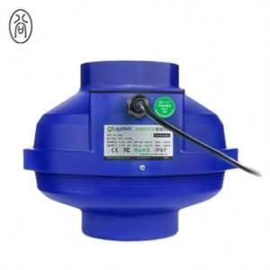 Ventilador de conducto en línea circular de 200mm de potencia de batería 120V 220V ventiladores centrífugos de soplador resistentes al calor - Product Image 4