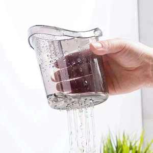 Support mural adhésif moderne en plastique à un niveau pour tasses de salle de bain et porte-dentifrice, design Ourson enlacé, vente en gros - Product Image 6