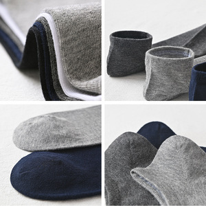 Bán Buôn Giá Rẻ Nhất Bông Hàng dệt kim Rắn Colour Thoáng Khí Thuyền Vớ Hấp Thụ Mồ Hôi Người Đàn Ông Thấp Cắt Ngắn Mắt Cá Chân Vớ Với Logo - Product Image 6