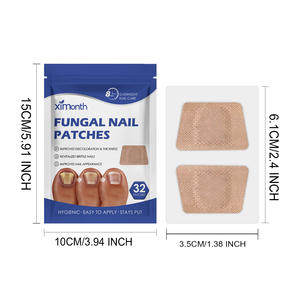 XIMONTH Cuidado de Uñas Antihongos, Tratamiento Natural a Base de Hierbas, Aceite de Árbol de Té, Ajo y Manzanilla, Parches para Uñas - Product Image 2