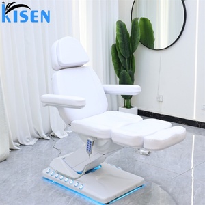 Kisen Hot Sale White Salon Furniture 3 Motors Modern Electric Lifting Esthetician Massage <b>Table</b> <b>Bed</b> Beauty Eye <b>Lash</b> <b>Bed</b> - Product Image 4