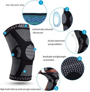 KS-2170 # genouillères, protège-jambes, manchons de Compression, <span class=keywords><strong>Support</strong></span> de genou, attelle de sport, sangle de genou - Product Image 3