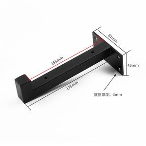 Soporte firme para clavos de hierro Soporte firme Invisible Partición Estante Soporte de pared Cocina Comedor Aplicación Cuadrado - Product Image 5