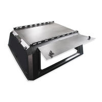Capot de camion en aluminium ODM pour camionnette GWM avec fenêtres en verre trempé, accessoires tout-terrain, fabrication en usine