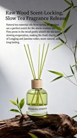 Coffrets Cadeaux Diffuseurs à Bâtonnets d'Aromathérapie Longue Durée Sans Alcool Faits Main Sans Sulfate Diffuseur d'Huiles Essentielles de Luxe pour la Maison