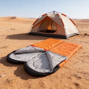 Sac de couchage haut de gamme -10 degrés avec boîte à pieds 3D pour la mobilité des orteils - Product Image 3