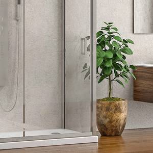 Mampara de Ducha Moderna Kamalu K410NS con Apertura Corredera de 3 Lados, 90x150x90 cm, Rectangular Transparente, Aluminio de 8 mm para Baño - Product Image 3