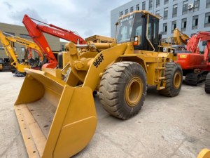 Cargadora de Ruedas Caterpillar CAT 966F Usada en Venta, Buena Calidad, Importada de Japón, Componentes Originales de la Bomba, Shanghái - Product Image 6