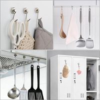 360 °   Crochet magnétique rotatif robuste en néodyme N35 pour garage, cuisine, camping